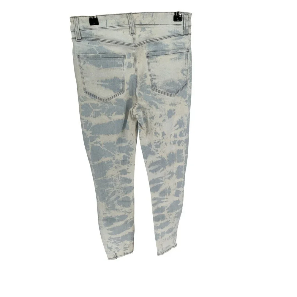 L'Agence Jeans Women's Size 25 Abyss Blue Tie Dye Skinny Margot